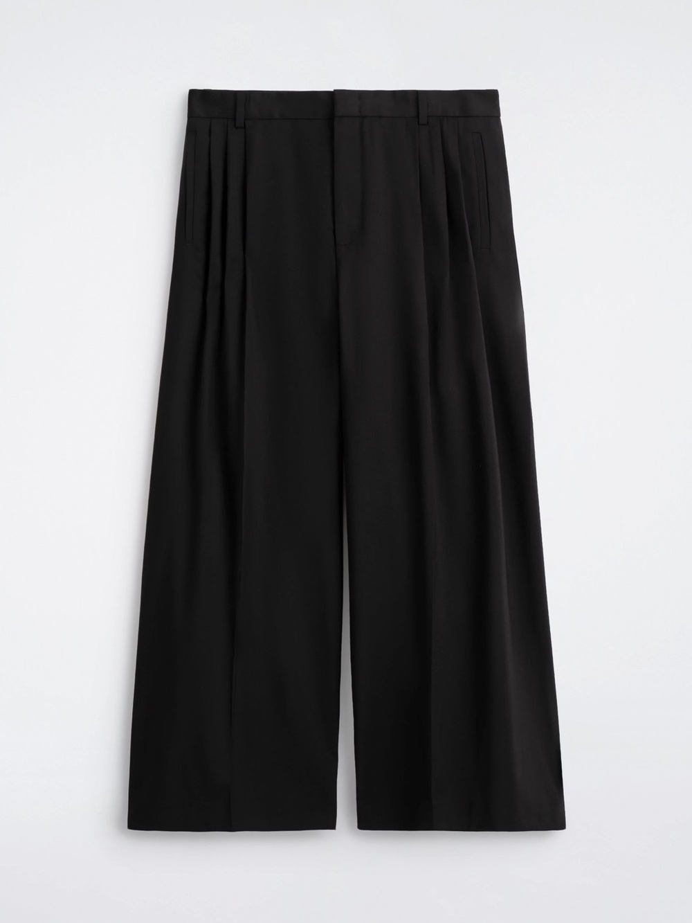 COS wide leg pleated trousers EU 38
